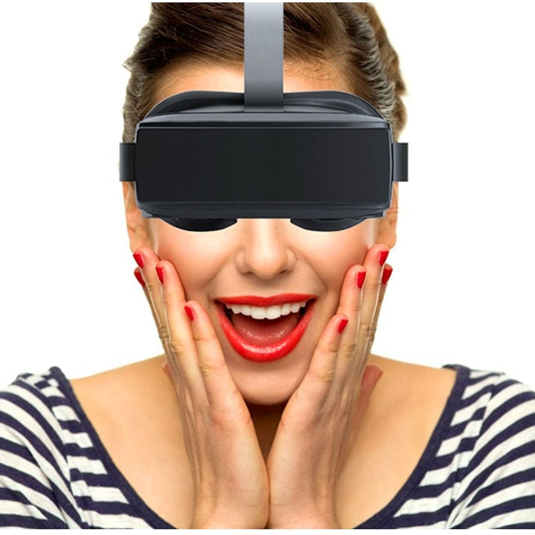 HMD-518 3D Personal Private Mobile Cinema Theater Video Glasses Virtual Reality VR Glasses (Black)