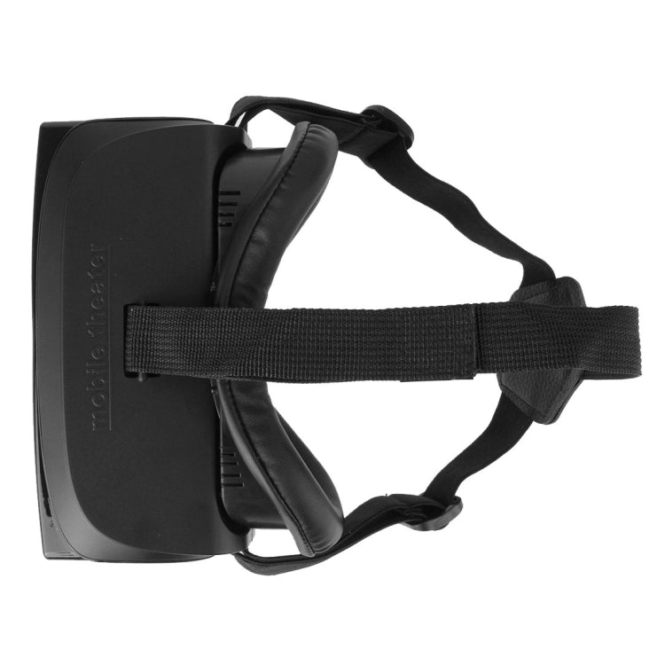 HMD-518 3D Personal Private Mobile Cinema Theater Video Glasses Virtual Reality VR Glasses (Black)