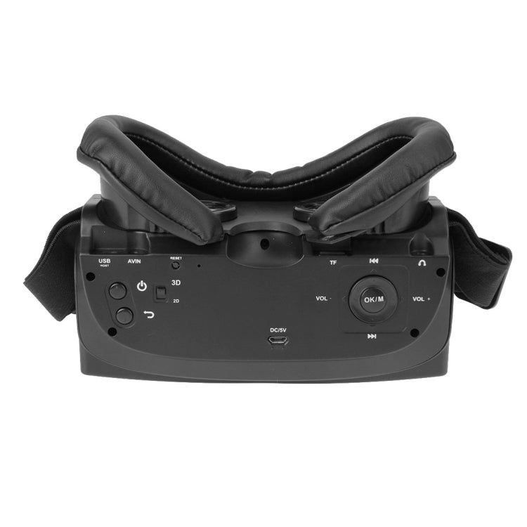 HMD-518 3D Personal Private Mobile Cinema Theater Video Glasses Virtual Reality VR Glasses (Black)