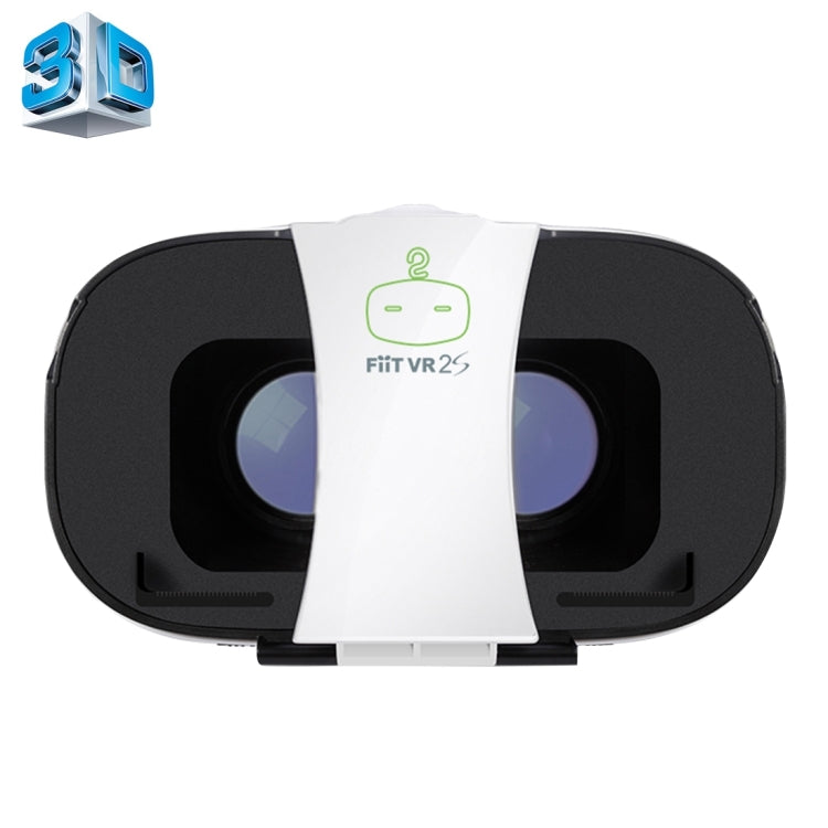 FIIT VR 2S VR BOX Universal Virtual Reality 3D Video Glasses for 4.0 to 6.3 inch Smartphones (Black + White)
