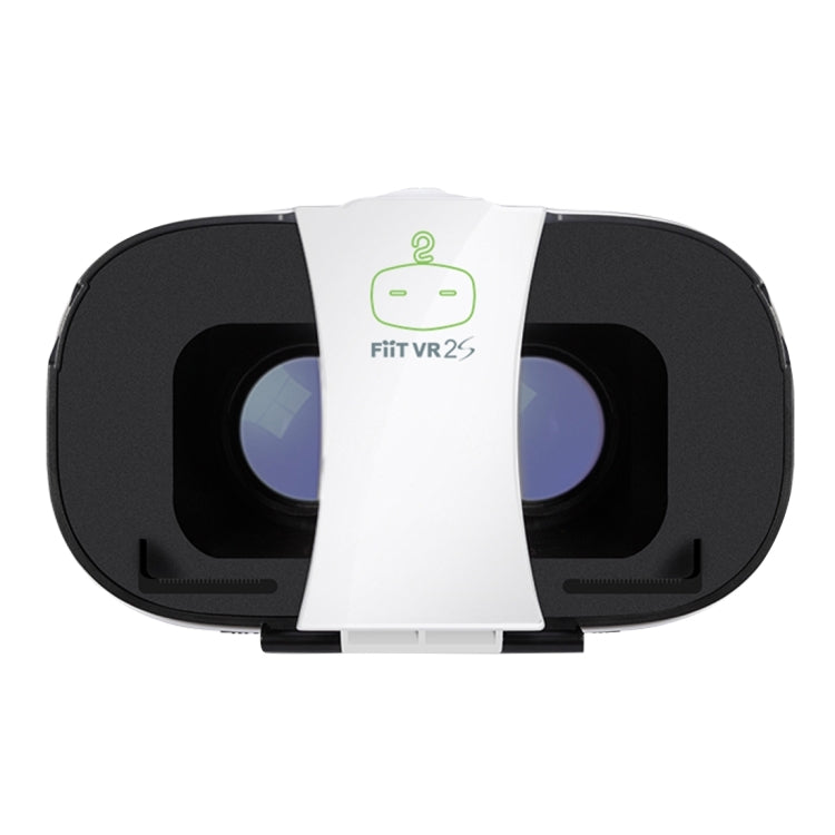 FIIT VR 2S VR BOX Universal Virtual Reality 3D Video Glasses for 4.0 to 6.3 inch Smartphones (Black + White)