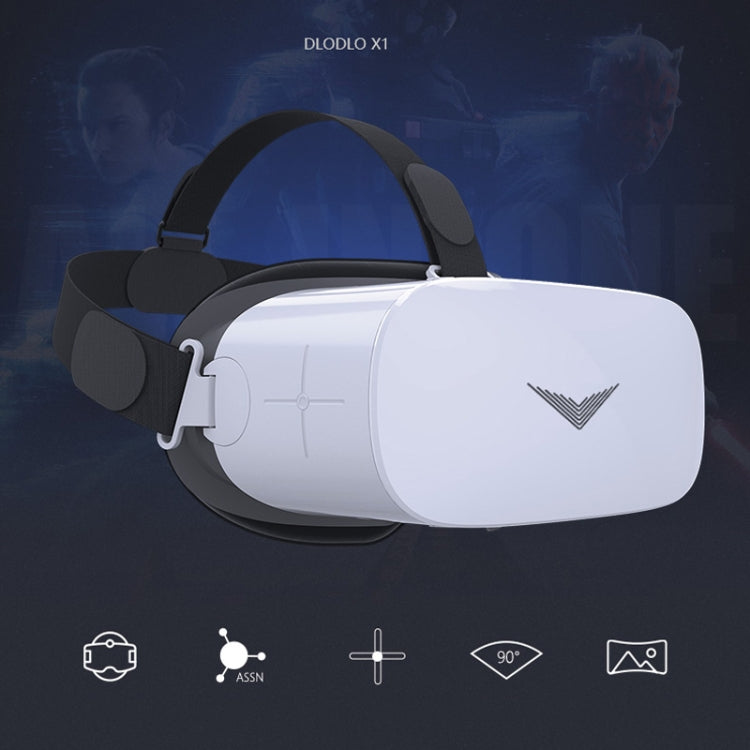 DIODIIO X1  5.5 inch Virtual Reality Glasses Headset Private Cinema Glasses Helmet, Android 7.1, Allwinner AIO-01 Quad Core 2.0GHz, 2GB+16GB, Support OTG, USB, Bluetooth, TF Card