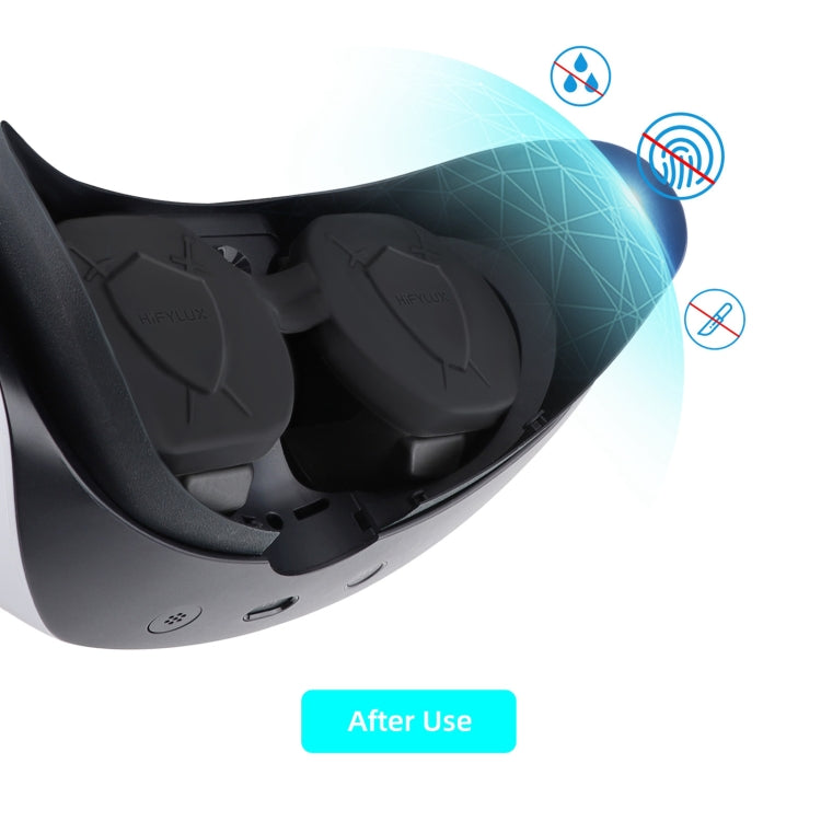 For PlayStation VR2 Hifylux  Silicone Eye Pad (Black)