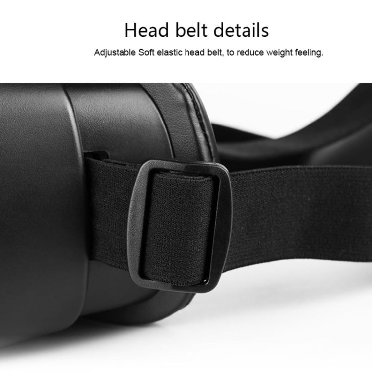 VR5000 VR Virtual Reality Glasses Headset 360 Degrees 3D Video Private Cinema Glasses Helmet for iPhone 7 Plus & 6s Plus & 6 Plus & iPhone 7 & 6 & 6s, Xiaomi Note & Mi 4 & Mi 5 & Redmi Note 3 and other 4 - 6 inch Smartphones