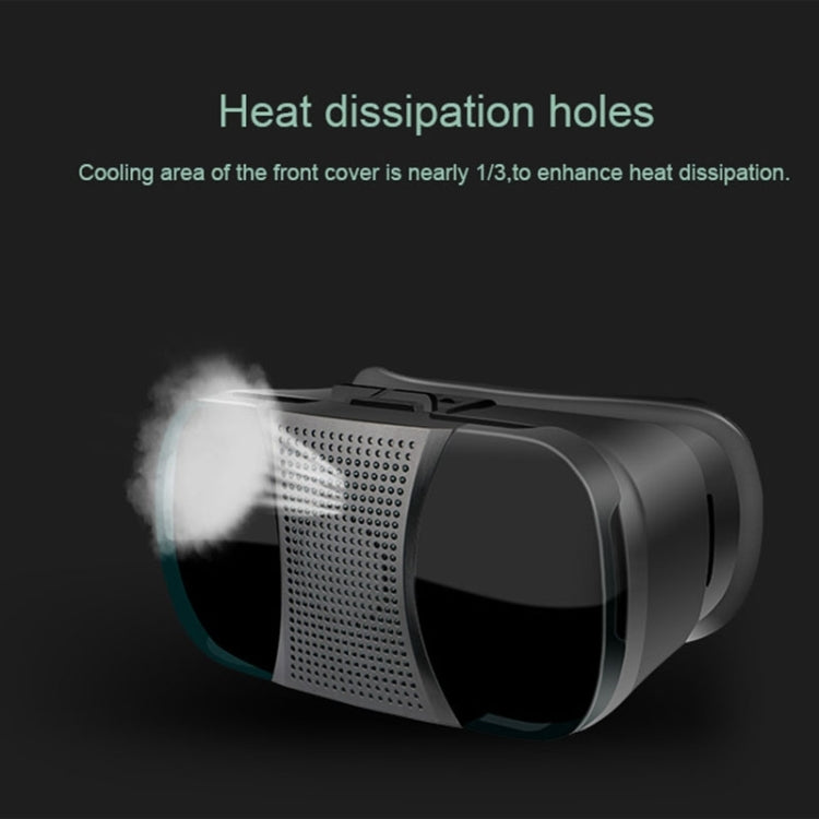 VR5000 VR Virtual Reality Glasses Headset 360 Degrees 3D Video Private Cinema Glasses Helmet for iPhone 7 Plus & 6s Plus & 6 Plus & iPhone 7 & 6 & 6s, Xiaomi Note & Mi 4 & Mi 5 & Redmi Note 3 and other 4 - 6 inch Smartphones