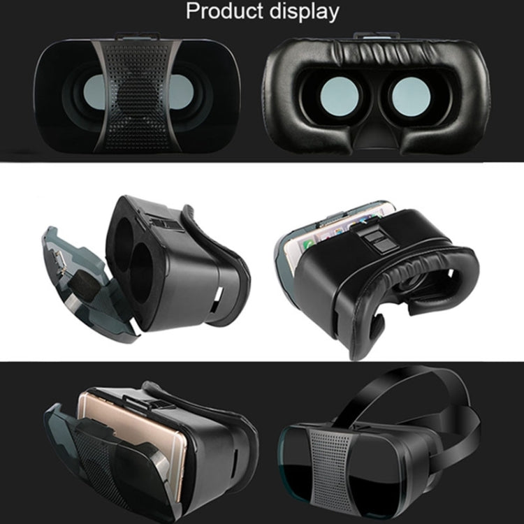 VR5000 VR Virtual Reality Glasses Headset 360 Degrees 3D Video Private Cinema Glasses Helmet for iPhone 7 Plus & 6s Plus & 6 Plus & iPhone 7 & 6 & 6s, Xiaomi Note & Mi 4 & Mi 5 & Redmi Note 3 and other 4 - 6 inch Smartphones