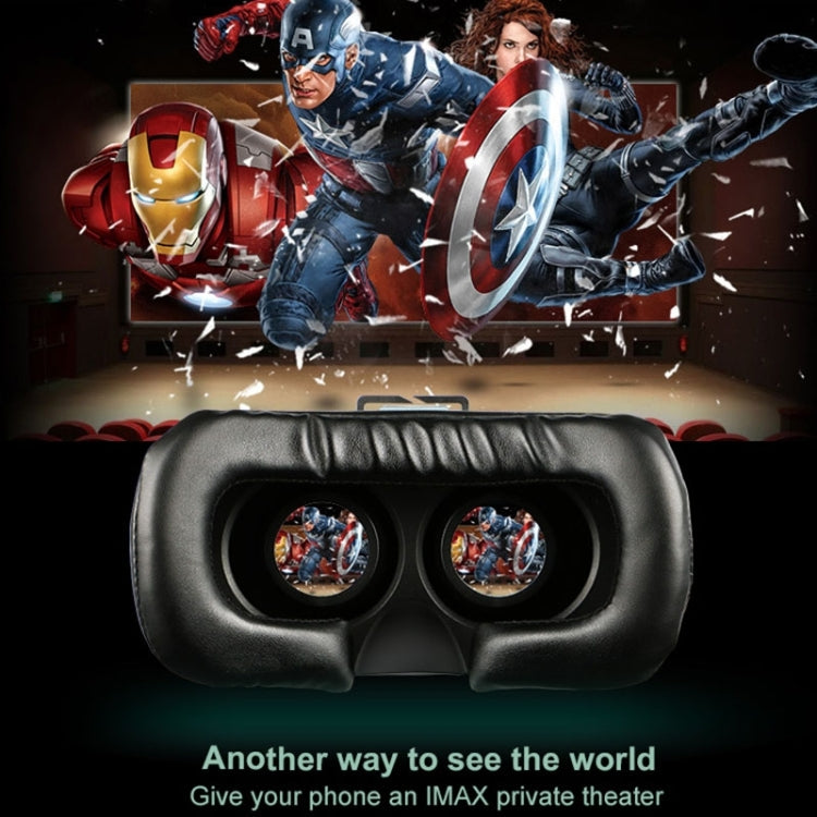 VR5000 VR Virtual Reality Glasses Headset 360 Degrees 3D Video Private Cinema Glasses Helmet for iPhone 7 Plus & 6s Plus & 6 Plus & iPhone 7 & 6 & 6s, Xiaomi Note & Mi 4 & Mi 5 & Redmi Note 3 and other 4 - 6 inch Smartphones