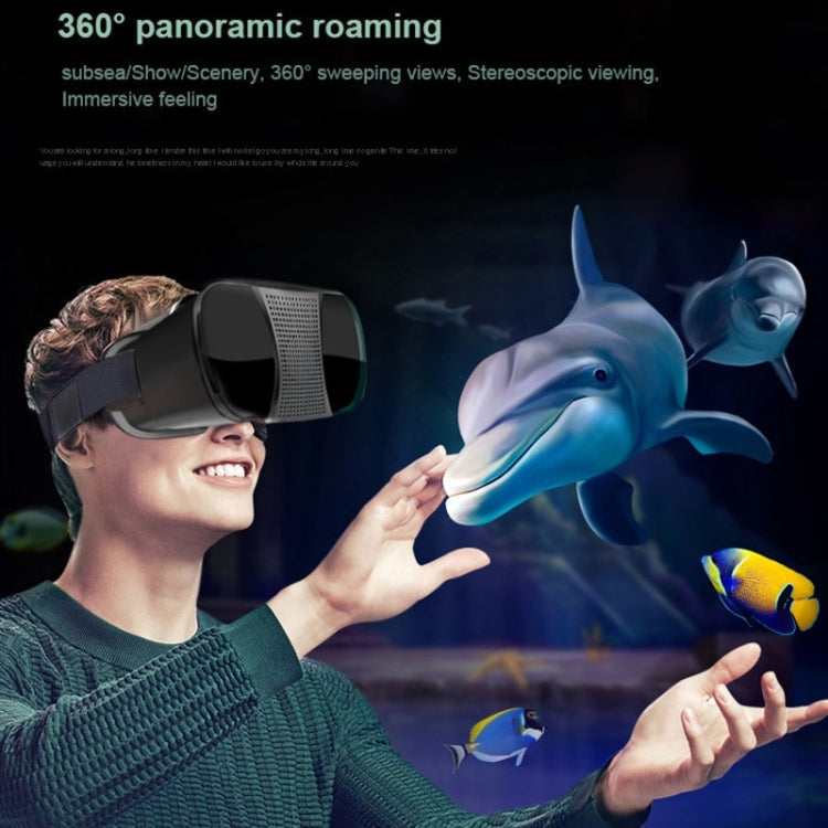 VR5000 VR Virtual Reality Glasses Headset 360 Degrees 3D Video Private Cinema Glasses Helmet for iPhone 7 Plus & 6s Plus & 6 Plus & iPhone 7 & 6 & 6s, Xiaomi Note & Mi 4 & Mi 5 & Redmi Note 3 and other 4 - 6 inch Smartphones
