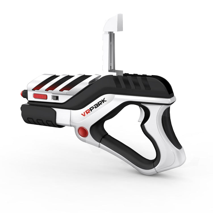 A8 AR Gun Shaped Bluetooth Wireless Game Controller with Phone Clip, for Android / iOS Devices / PC