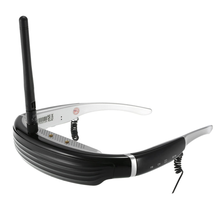VISION-720S 5.8GHz 40CH Wireless FPV Glasses 68 inch Private Virtual Theater Video Glasses Display for RC Drone Quadcopter & DVD & TV-BOX, Support AV-IN Video Play