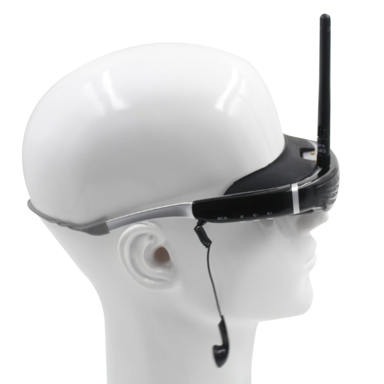 VISION-720S 5.8GHz 40CH Wireless FPV Glasses 68 inch Private Virtual Theater Video Glasses Display for RC Drone Quadcopter & DVD & TV-BOX, Support AV-IN Video Play