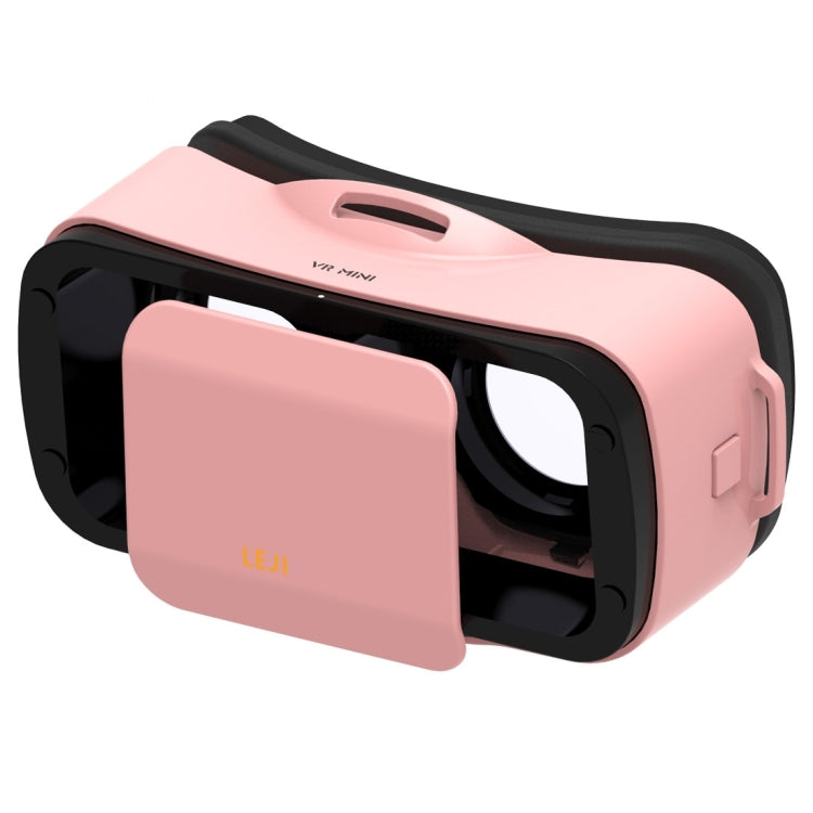 LEJI Mini VR Virtual Reality 3D Helmet Headset Glasses for 4.5-5.5 inch Smartphones