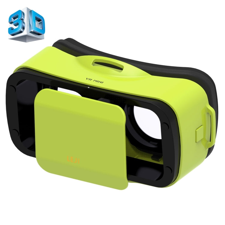 LEJI Mini VR Virtual Reality 3D Helmet Headset Glasses for 4.5-5.5 inch Smartphones