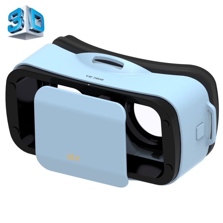 LEJI Mini VR Virtual Reality 3D Helmet Headset Glasses for 4.5-5.5 inch Smartphones