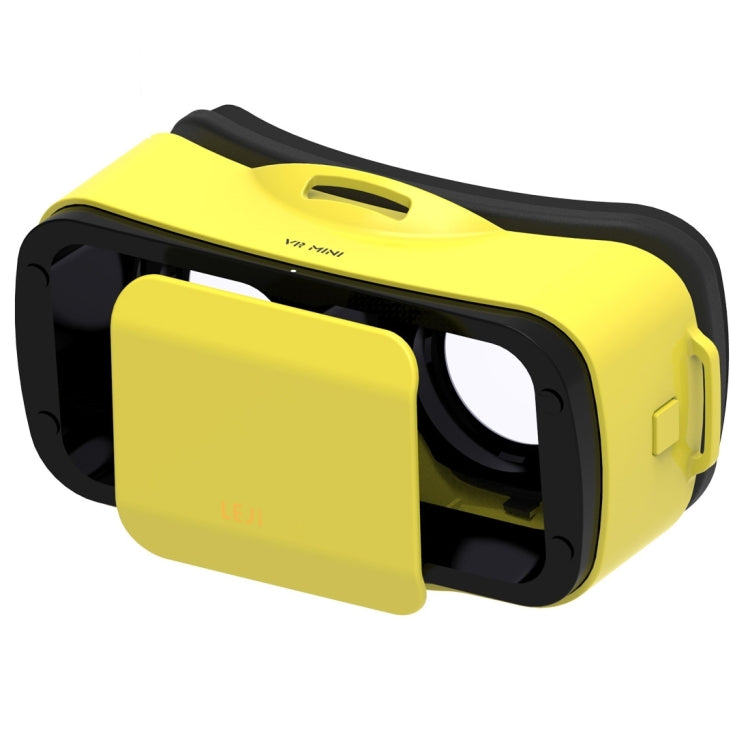 LEJI Mini VR Virtual Reality 3D Helmet Headset Glasses for 4.5-5.5 inch Smartphones