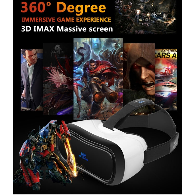 5.0 inch WiFi Bluetooth 3D VR Virtual Reality Box Glasses, Android 5.1 RK3288 Cortex-A17 Quad Core 1.8GHz, RAM: 2GB, ROM: 16GB