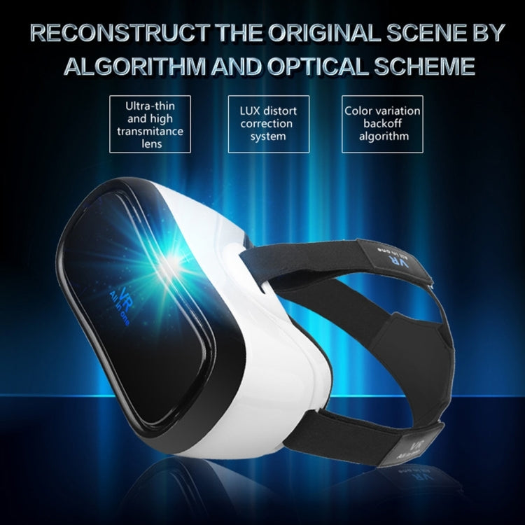 5.0 inch WiFi Bluetooth 3D VR Virtual Reality Box Glasses, Android 5.1 RK3288 Cortex-A17 Quad Core 1.8GHz, RAM: 2GB, ROM: 16GB
