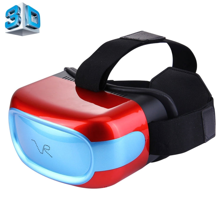 5 inch LCD Sceen Android 5.1 OS RK3126 Quad-Core 1.3GHz 1+8GB 3D VR Virtual Reality Headset Mobile Private Cinema Glasses Helmet, Support WiFi, Bluetooth, 32GB TF Card