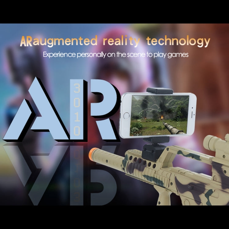 AR-3010 ABS Material Smart Bluetooth Handle Controllers AR Gun Toy for Games,  Support iOS & Android Smartphones
