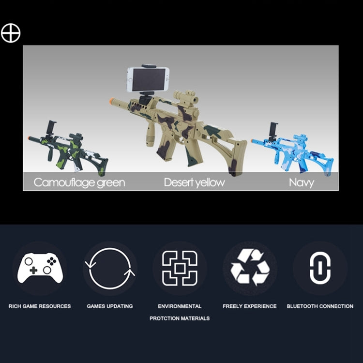 AR-3010 ABS Material Smart Bluetooth Handle Controllers AR Gun Toy for Games,  Support iOS & Android Smartphones
