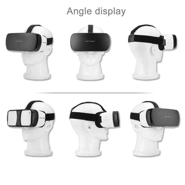 Eye Travel VR Virtual 3D Headset Glasses for 3.5 to 5.5 inch Smartphones