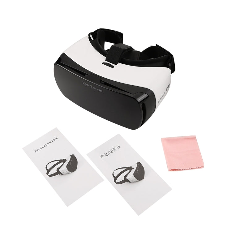 Eye Travel VR Virtual 3D Headset Glasses for 3.5 to 5.5 inch Smartphones