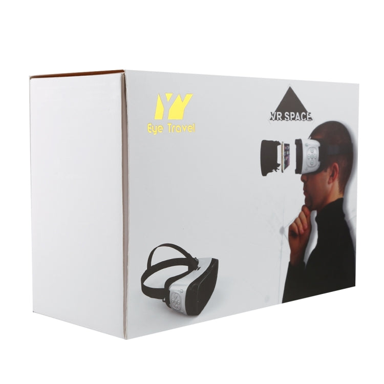 Eye Travel VR Virtual 3D Headset Glasses for 3.5 to 5.5 inch Smartphones