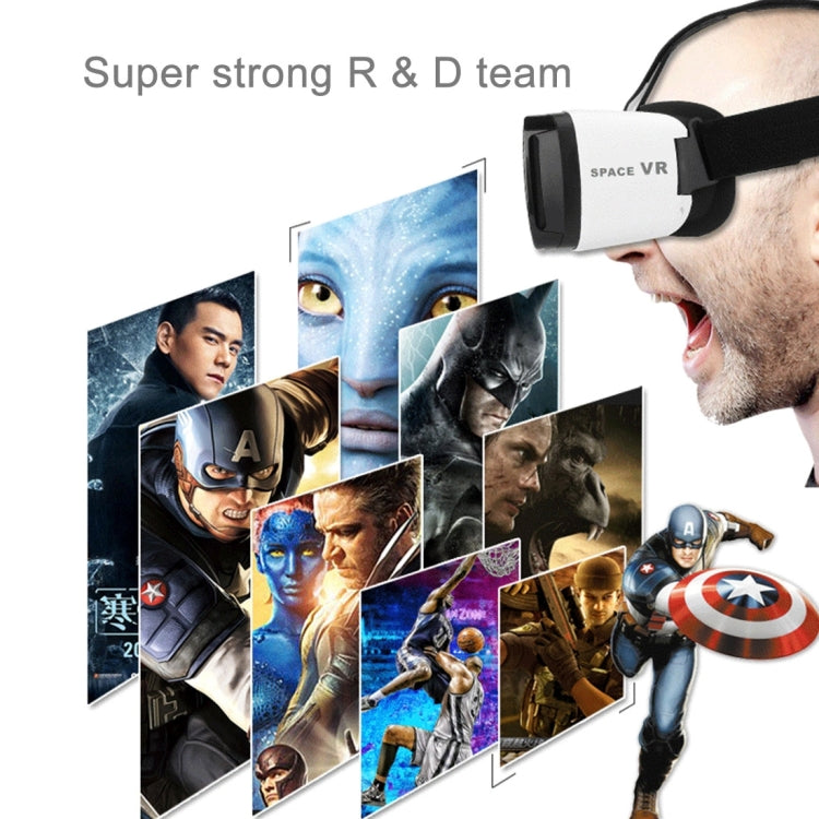 Eye Travel VR Virtual 3D Headset Glasses for 3.5 to 5.5 inch Smartphones