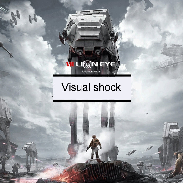 Lioneye 1.0 3D VR Universal Virtual Reality 3D Video Glasses for 4.7 to 6.1 inch Smartphones