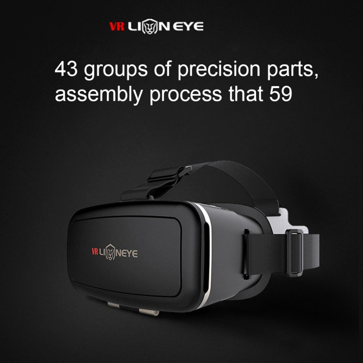 Lioneye 1.0 3D VR Universal Virtual Reality 3D Video Glasses for 4.7 to 6.1 inch Smartphones