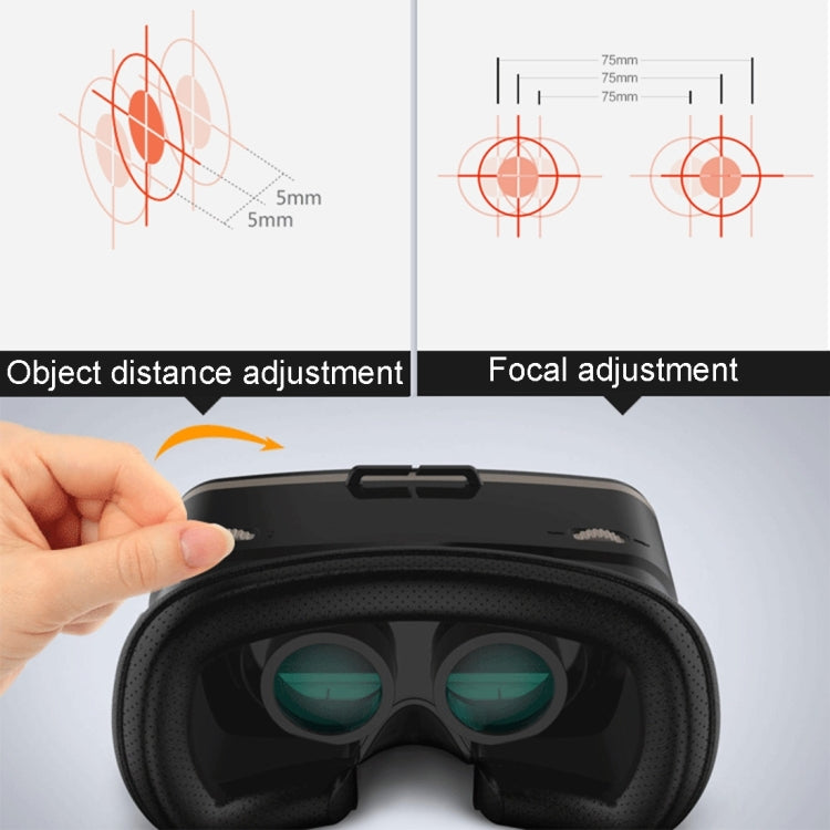 Lioneye 1.0 3D VR Universal Virtual Reality 3D Video Glasses for 4.7 to 6.1 inch Smartphones