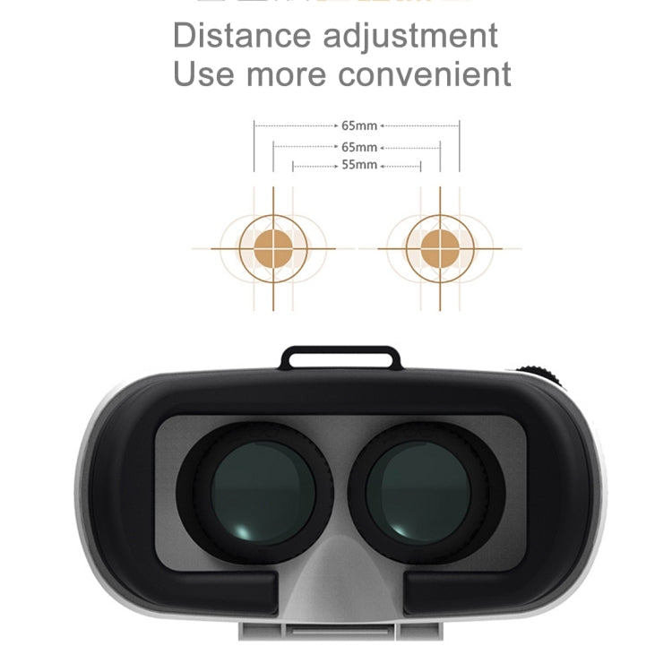 VR S-MAC HD Green Light Plated Coated Optical Lens Universal Virtual Reality 3D Video Glasses for 4.0 to 5.7 inch Smartphones