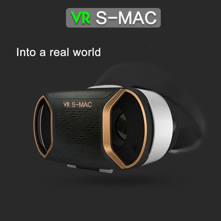 VR S-MAC HD Green Light Plated Coated Optical Lens Universal Virtual Reality 3D Video Glasses for 4.0 to 5.7 inch Smartphones