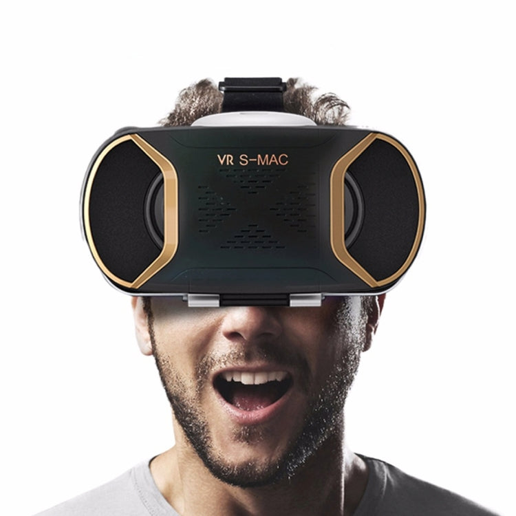 VR S-MAC HD Green Light Plated Coated Optical Lens Universal Virtual Reality 3D Video Glasses for 4.0 to 5.7 inch Smartphones