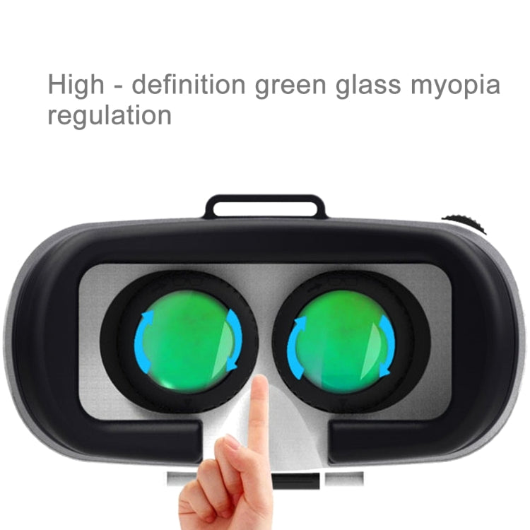 VR S-MAC HD Green Light Plated Coated Optical Lens Universal Virtual Reality 3D Video Glasses for 4.0 to 5.7 inch Smartphones