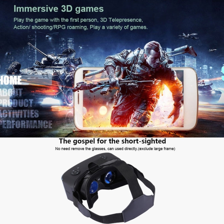azpen 5.5 inch WiFi Bluetooth 3D VR Virtual Reality Box Glasses, Android 4.4.2 Allwinner H8 Quad Core ARM A7 up to 2.0GHz, RAM: 2GB, ROM: 16GB
