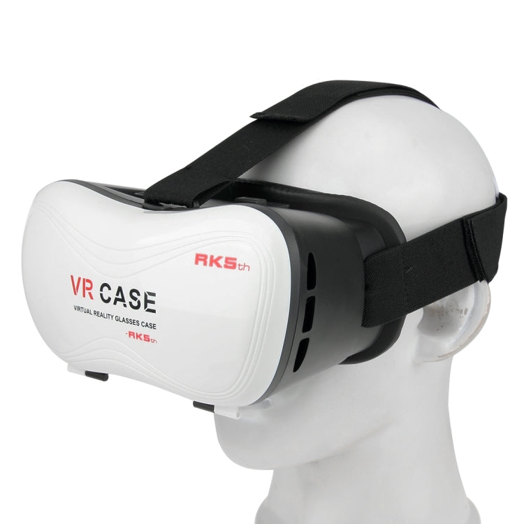 RK5th Virtual Reality 3D Video Glasses for iPhone 6 Plus / Galaxy S7 etc. 4.0 inch - 5.5 inch Smartphone