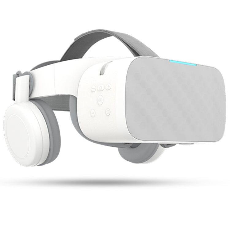 BOBO X6 5.5 inch Virtual Reality Glasses Headset Private Cinema Glasses Helmet, Android 7.1, Allwinner VR9 Quad Core 1.8GHz, 2GB+16GB, Support OTG, WiFi, Bluetooth(White)