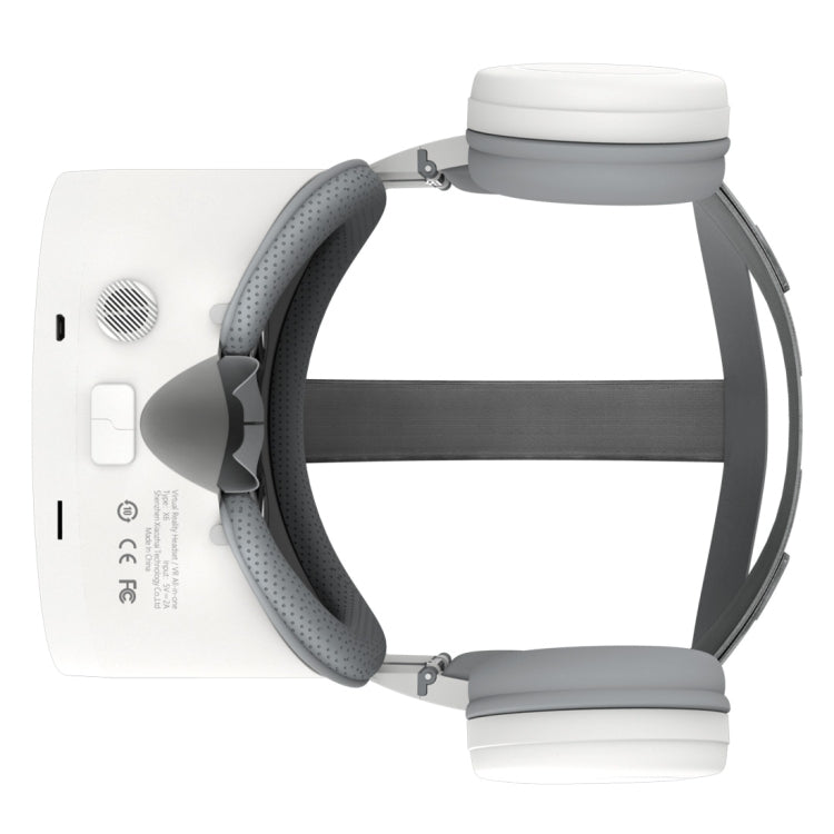 BOBO X6 5.5 inch Virtual Reality Glasses Headset Private Cinema Glasses Helmet, Android 7.1, Allwinner VR9 Quad Core 1.8GHz, 2GB+16GB, Support OTG, WiFi, Bluetooth(White)