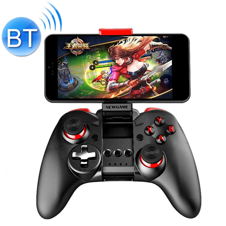 NGDS N1 Pro Enhanced Version Somatosensory Bluetooth Gaming Controller Grip Game Pad with Bracket, For Android / iOS  / PC