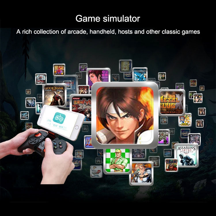 NGDS N1 Pro Enhanced Version Somatosensory Bluetooth Gaming Controller Grip Game Pad with Bracket, For Android / iOS  / PC