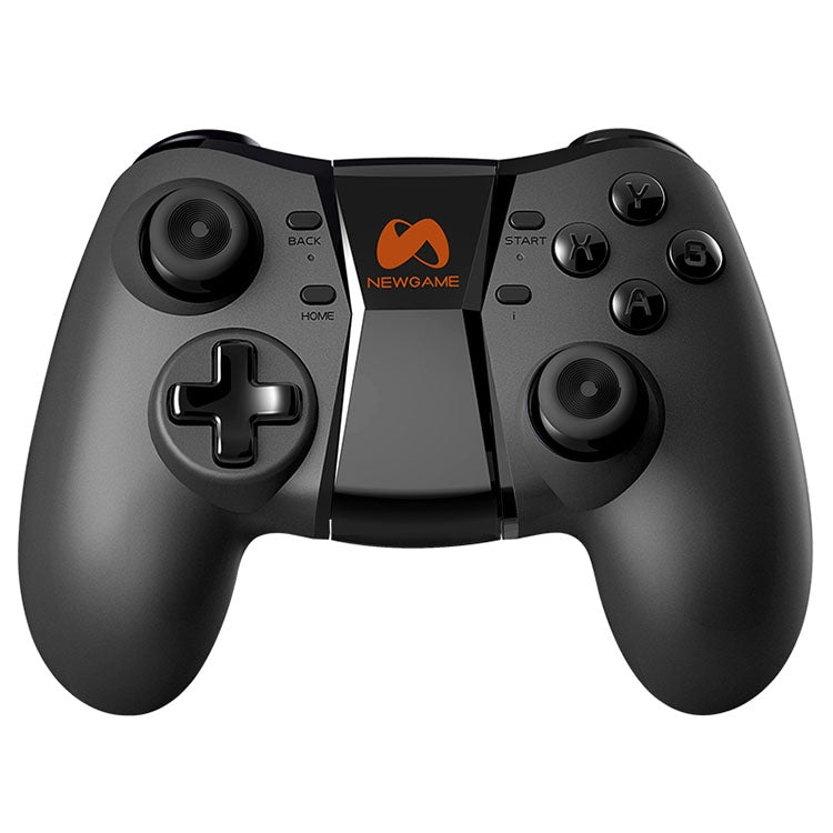 NEWGAME Q1 Bluetooth + 2.4GHz Wireless Gaming Controller Grip Game Pad with Bracket, For Android / iOS  / PC