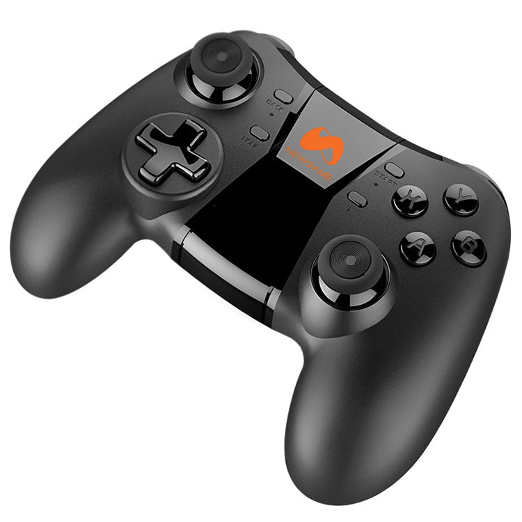 NEWGAME Q1 Bluetooth + 2.4GHz Wireless Gaming Controller Grip Game Pad with Bracket, For Android / iOS  / PC