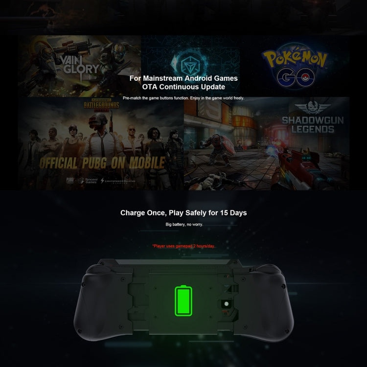G1 Bluetooth Professional Game Controller Gamepad for DOOGEE S70 / S90