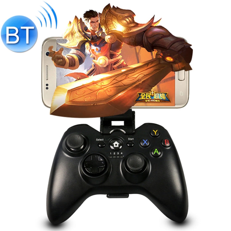 C9 Bluetooth Vibration Gaming Controller Grip Game Pad, For iPhone, Galaxy, Huawei, Xiaomi, HTC and Other Smartphones