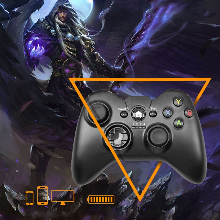 C9 Bluetooth Vibration Gaming Controller Grip Game Pad, For iPhone, Galaxy, Huawei, Xiaomi, HTC and Other Smartphones