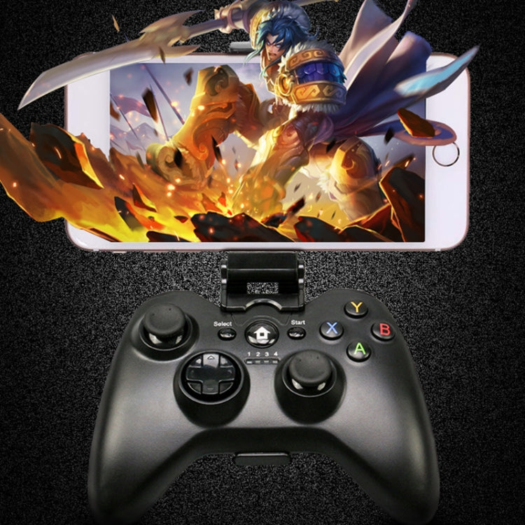 C9 Bluetooth Vibration Gaming Controller Grip Game Pad, For iPhone, Galaxy, Huawei, Xiaomi, HTC and Other Smartphones