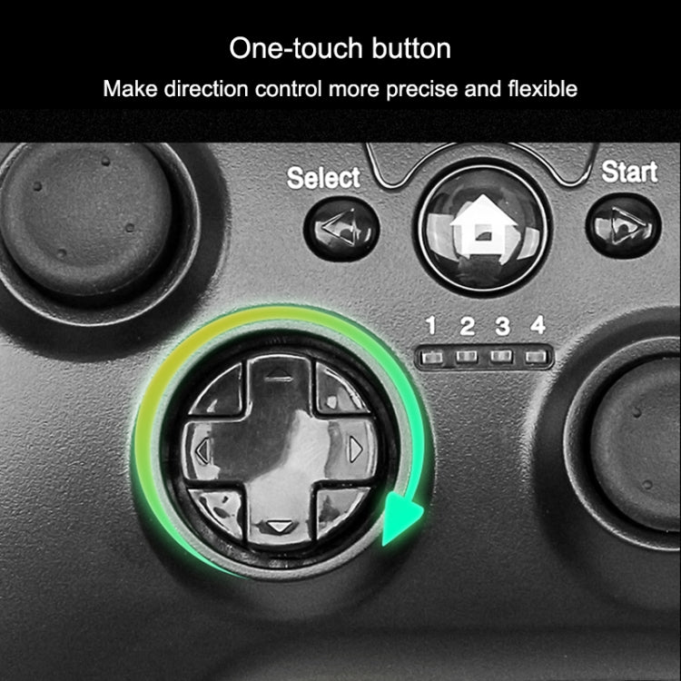 C9 Bluetooth Vibration Gaming Controller Grip Game Pad, For iPhone, Galaxy, Huawei, Xiaomi, HTC and Other Smartphones