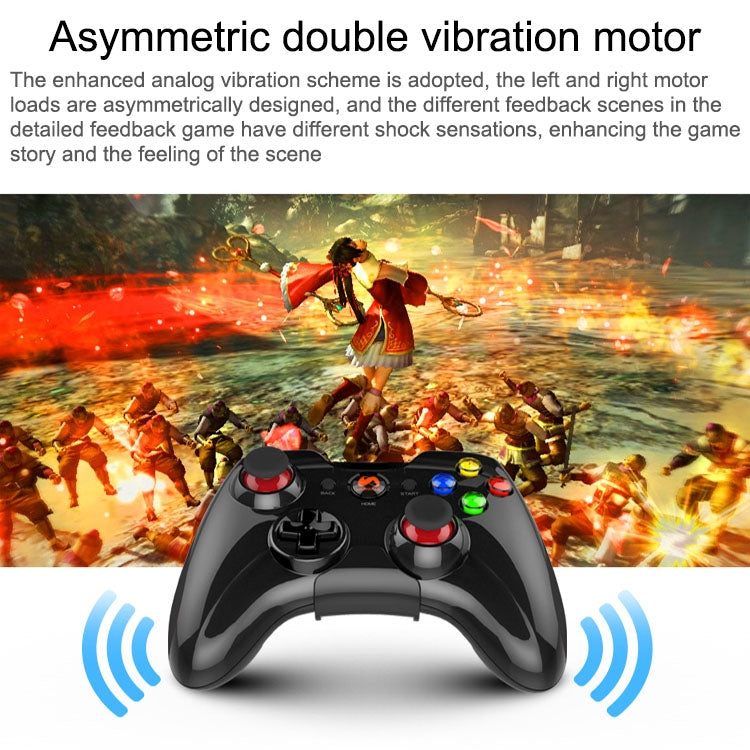 M200 Bluetooth Gaming Controller Grip Game Pad with Bracket, For Android / iOS  / PC