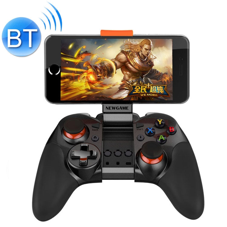 NGDS N1 Pro Bluetooth Gaming Controller Grip Game Pad with Bracket, For Android / iOS  / PC